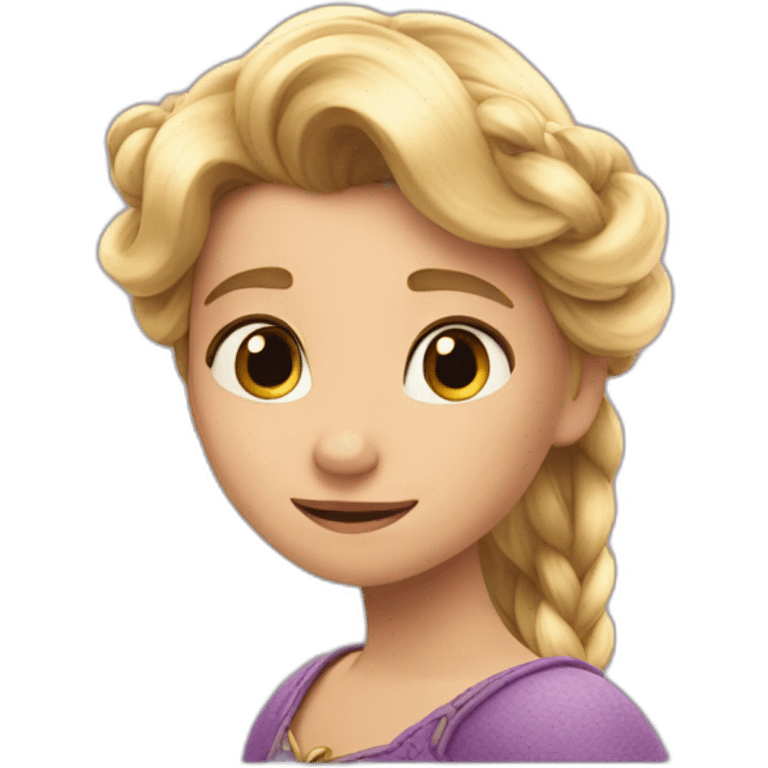 Raiponce emoji