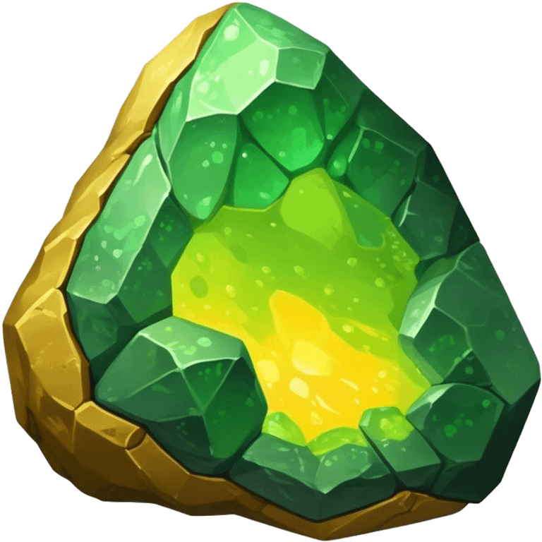 uranium ore rock emoji