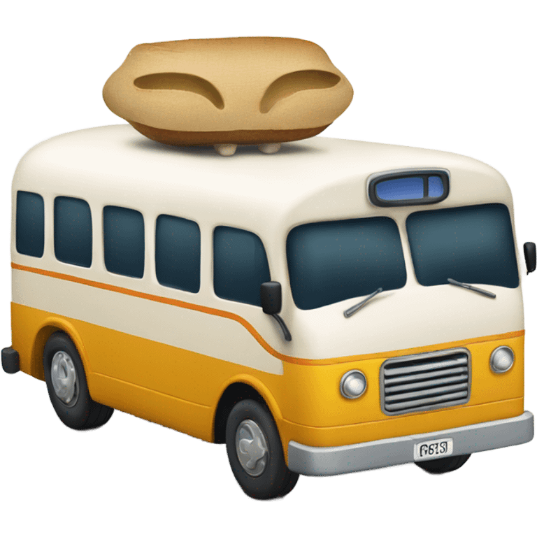 Travel bus emoji