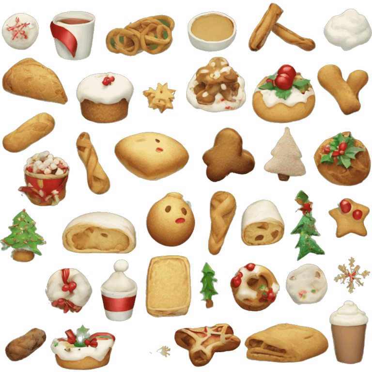 christmas food emoji