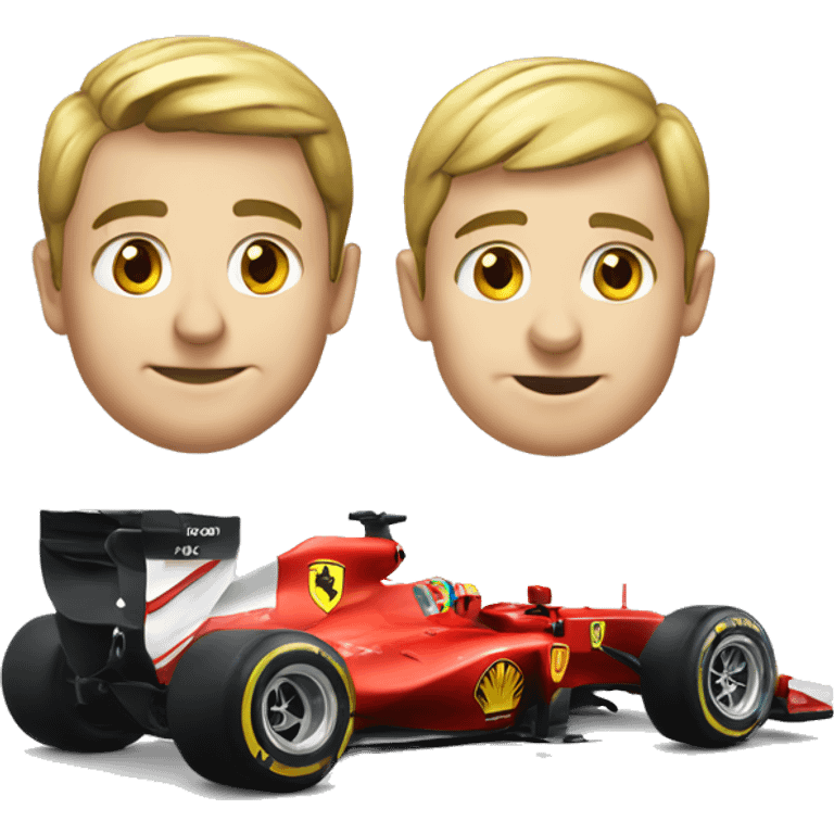 Ferrari formula 1 emoji