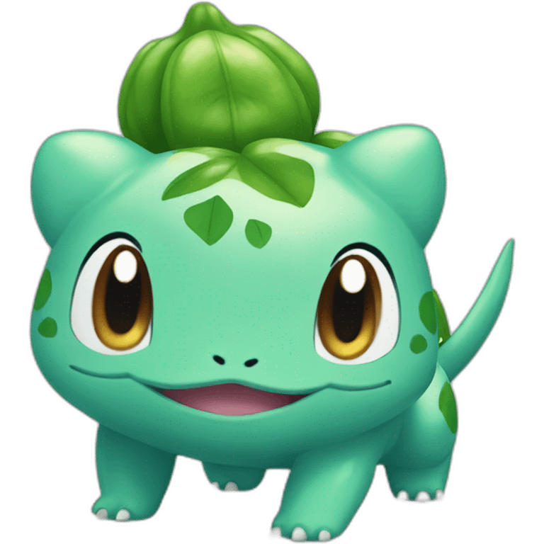 happy Bulbasaur emoji