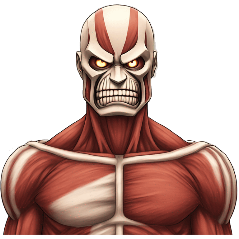 The colossal titan, Shingeki no Kyojin emoji