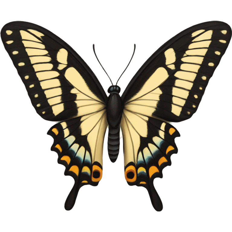 Swallowtail butterfly emoji