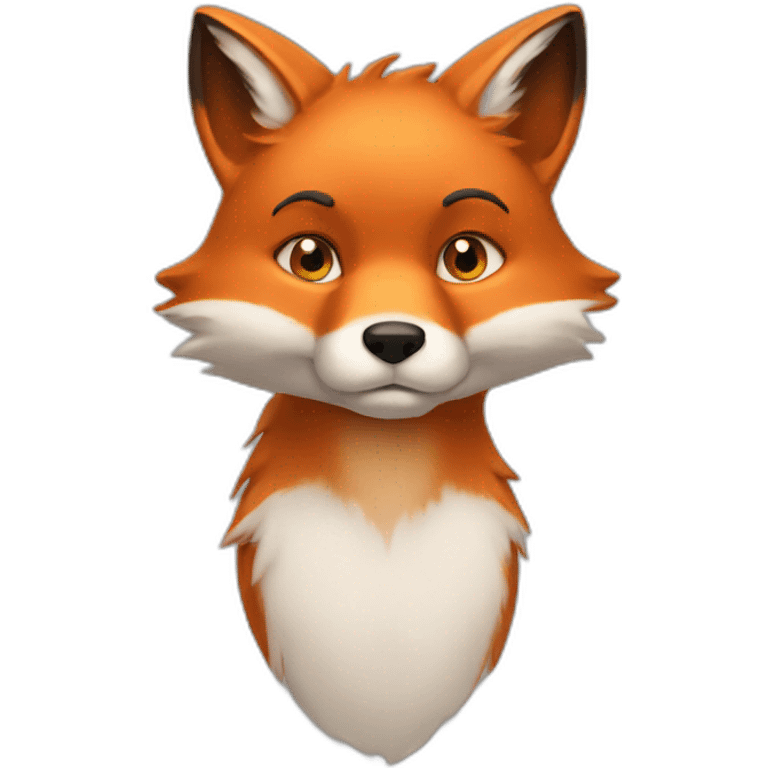 Fox sadness emoji