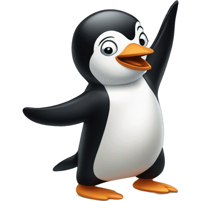 Dancing Penguin  emoji