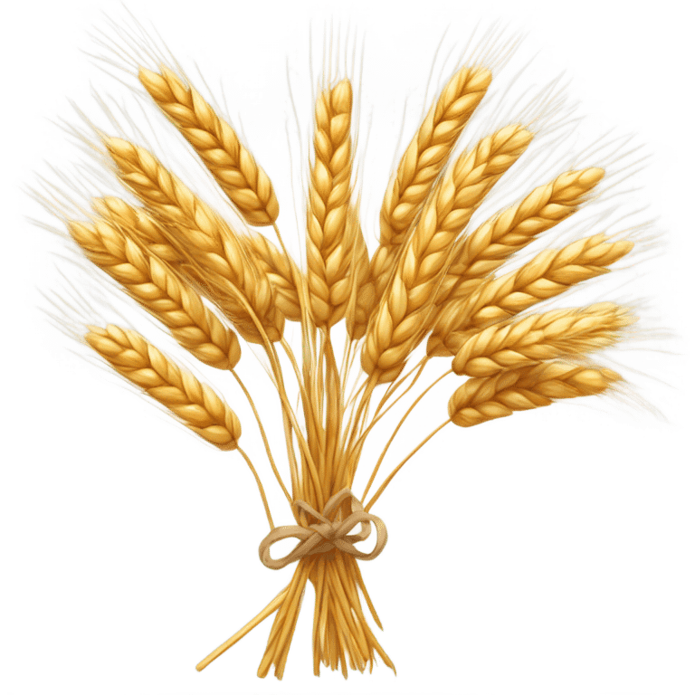 bundle of wheat emoji