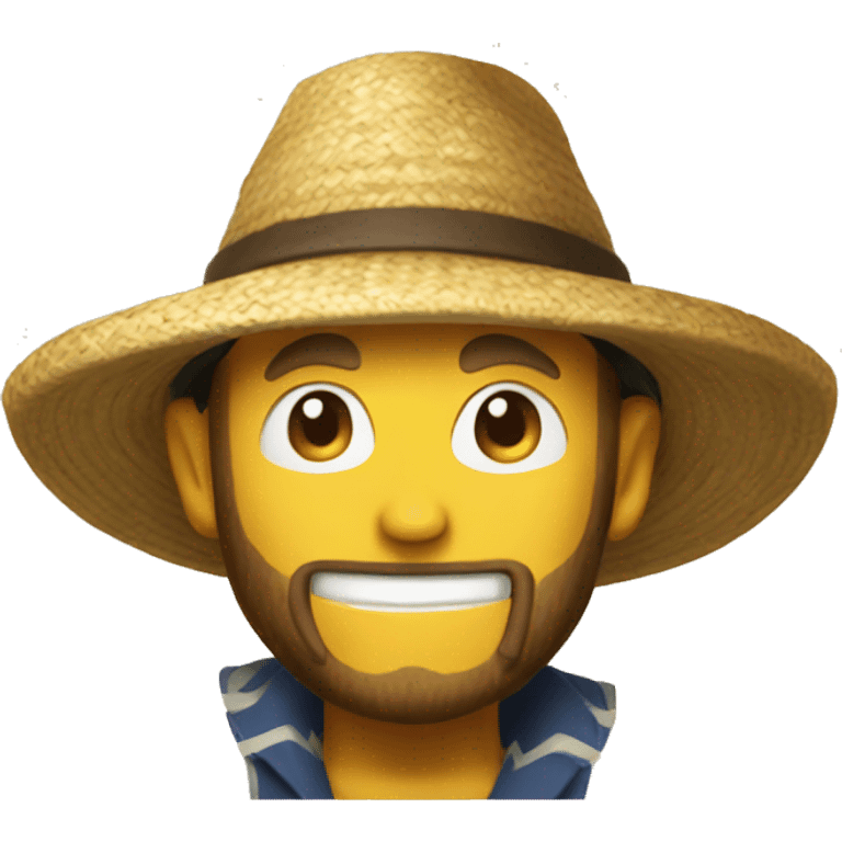 Strawhat emoji