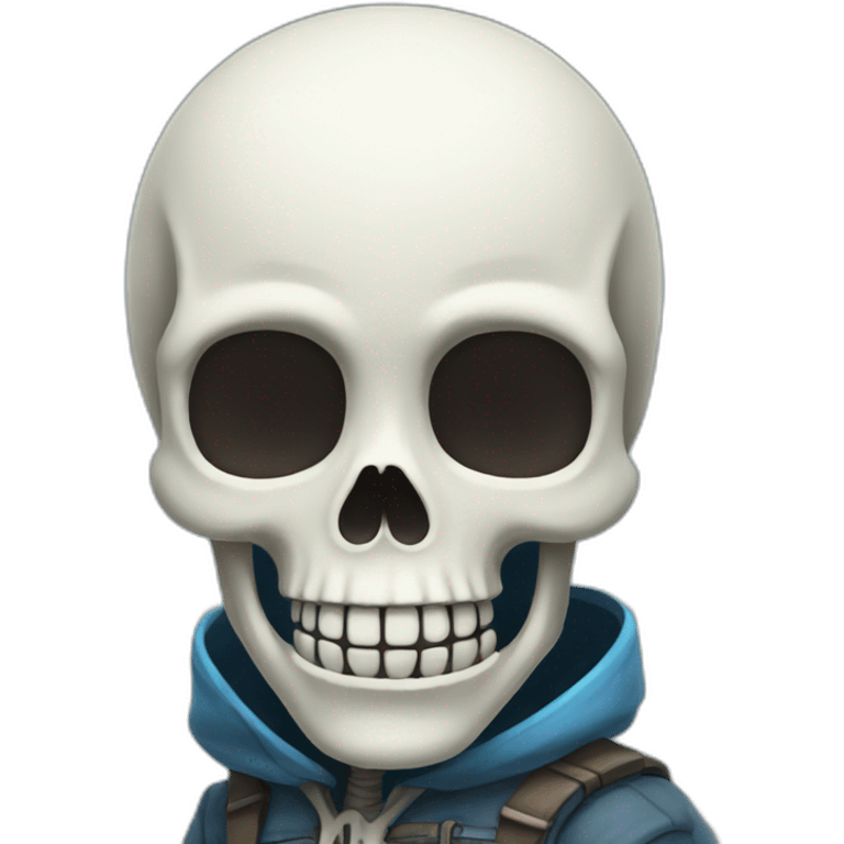 sans the skeleton emoji