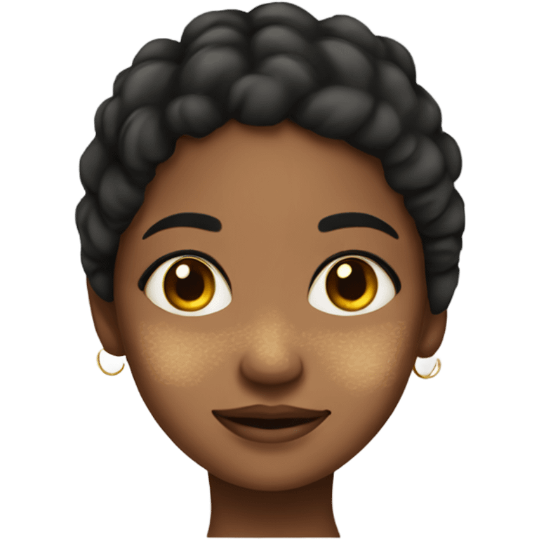 Hyperpigmentation girl emoji