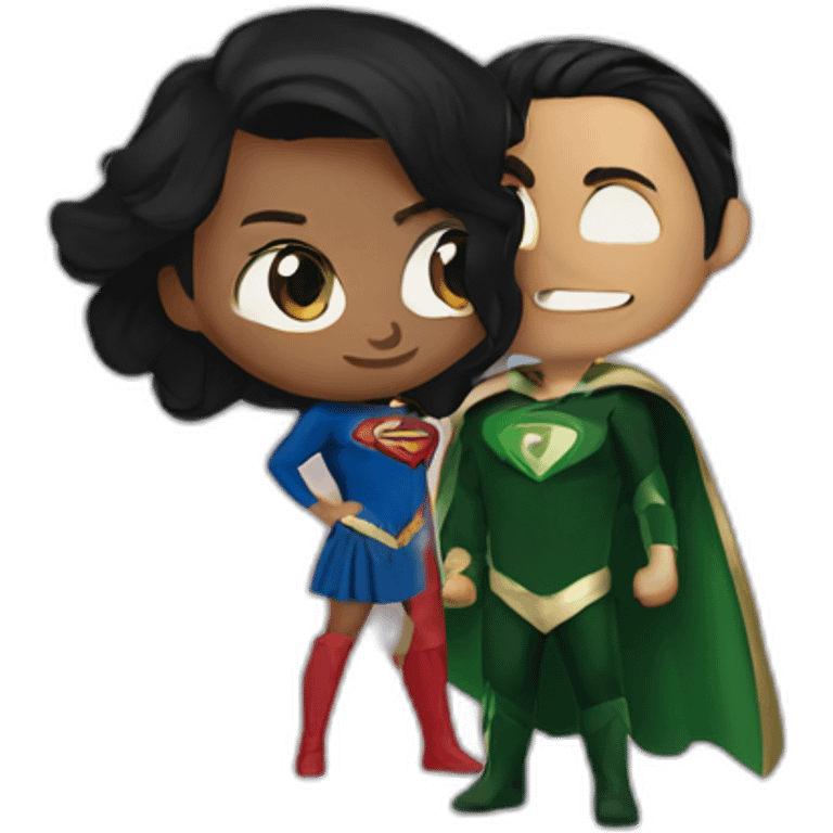 superwoman and loki emoji