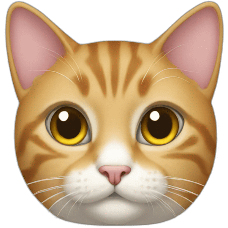 Cat of the lucky emoji