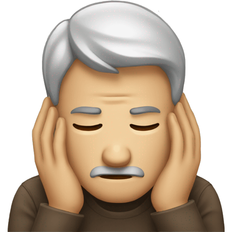 man facepalming emoji