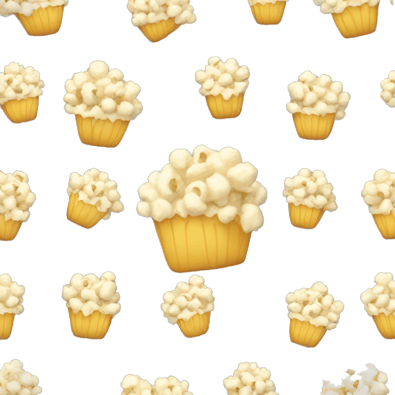 single popcorn puff emoji