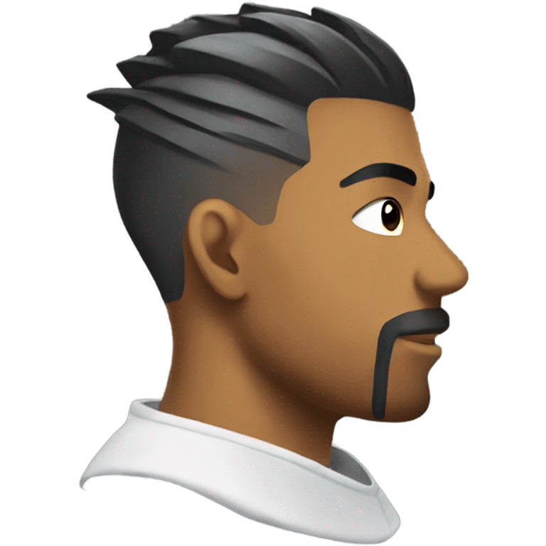 Low taper fade ninja emoji