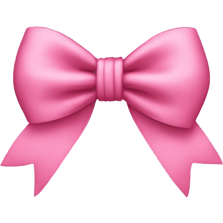 Coquette bow emoji