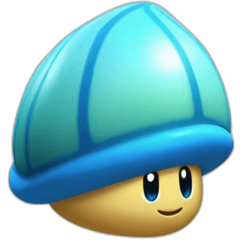 a blue shell on mario kart 8 emoji