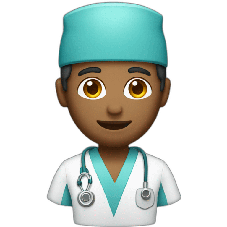 male nurse anesthetist emoji