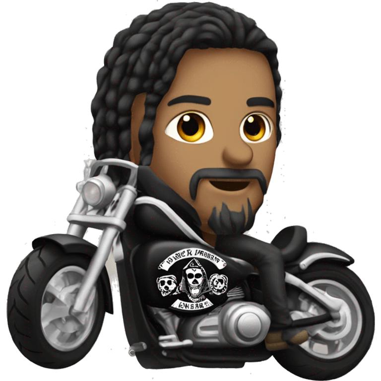 Sons of anarchy biker emoji