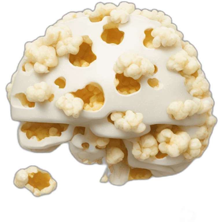 Popcorn Brain emoji