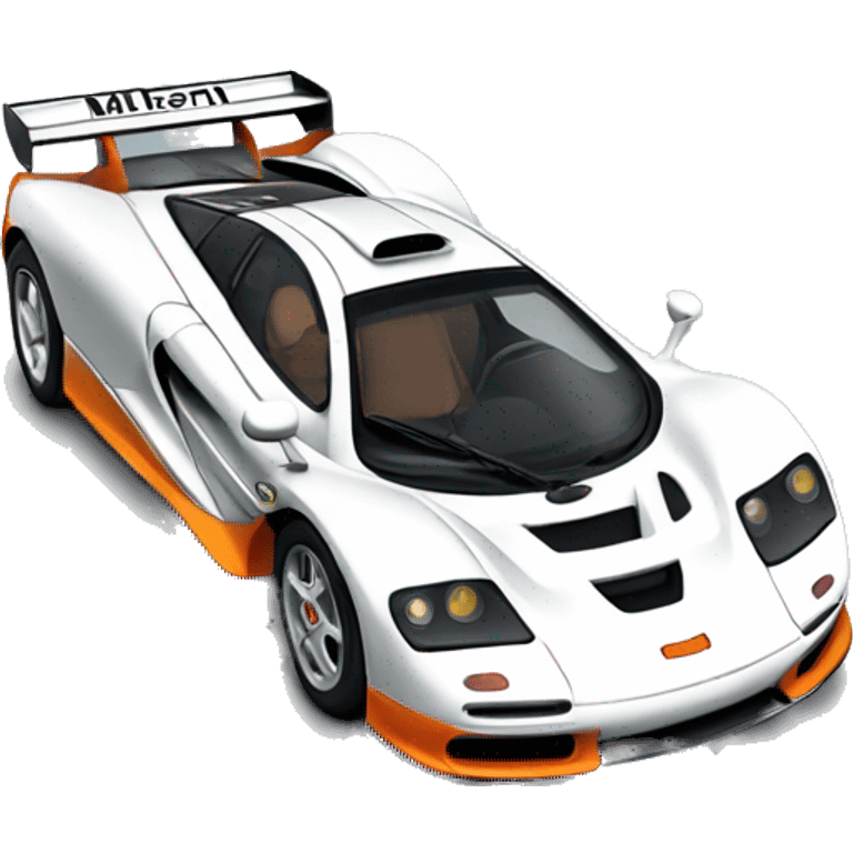 a mclaren f1 car emoji