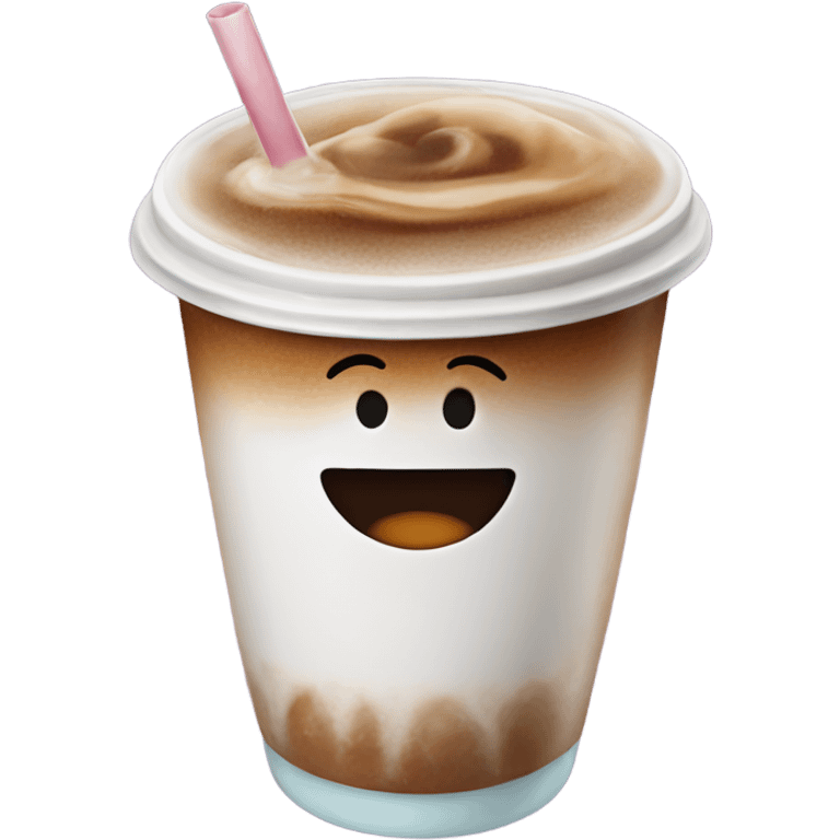 Iced coffe emoji