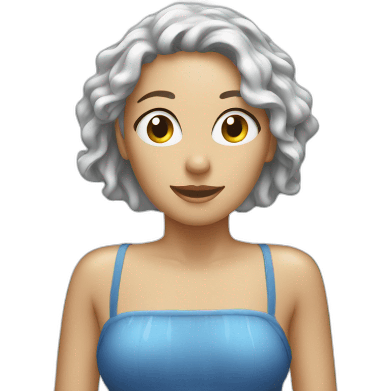 Woman in shower emoji