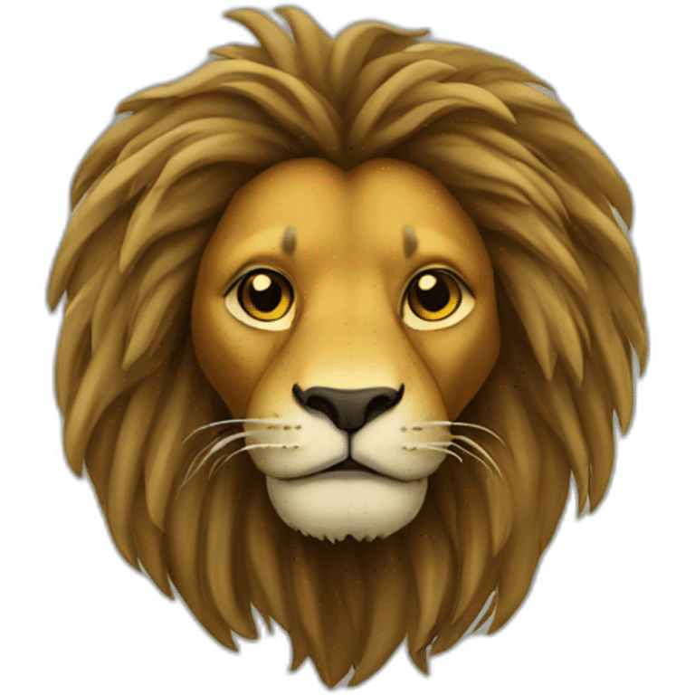 Rasta lion emoji