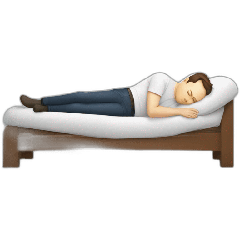 Elon Musk sleeping at emoji