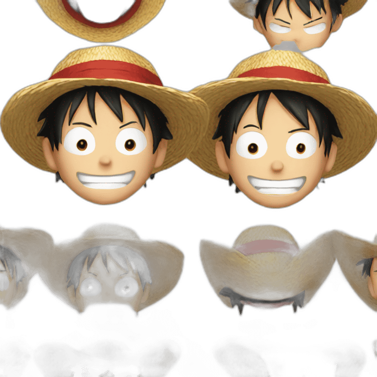 Luffy emoji