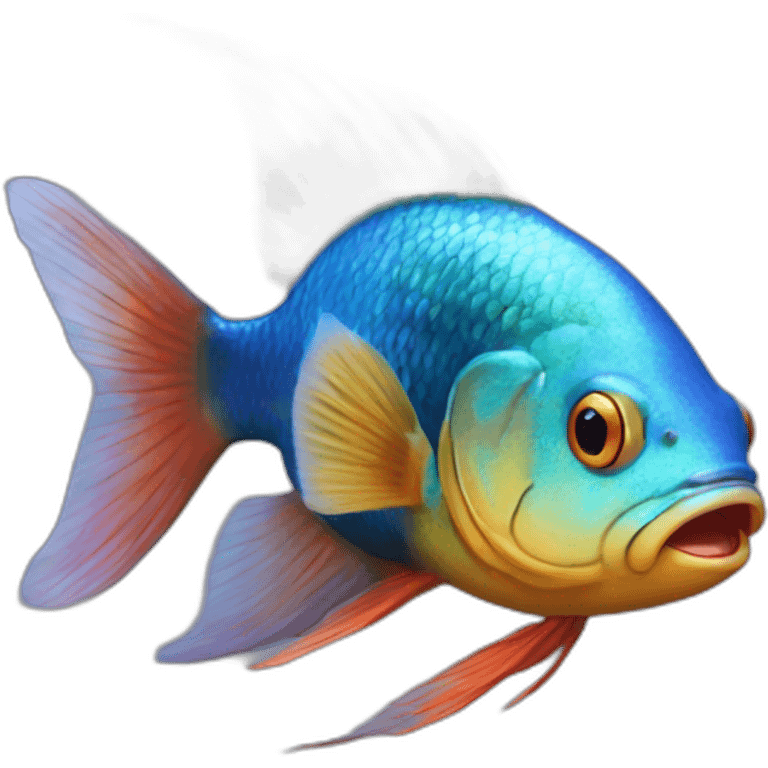 hyper realistic fishy Anna Paulina Luna emoji