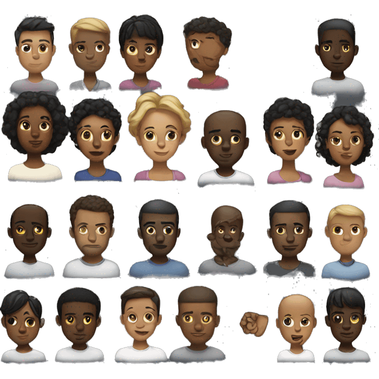 Black people emoji