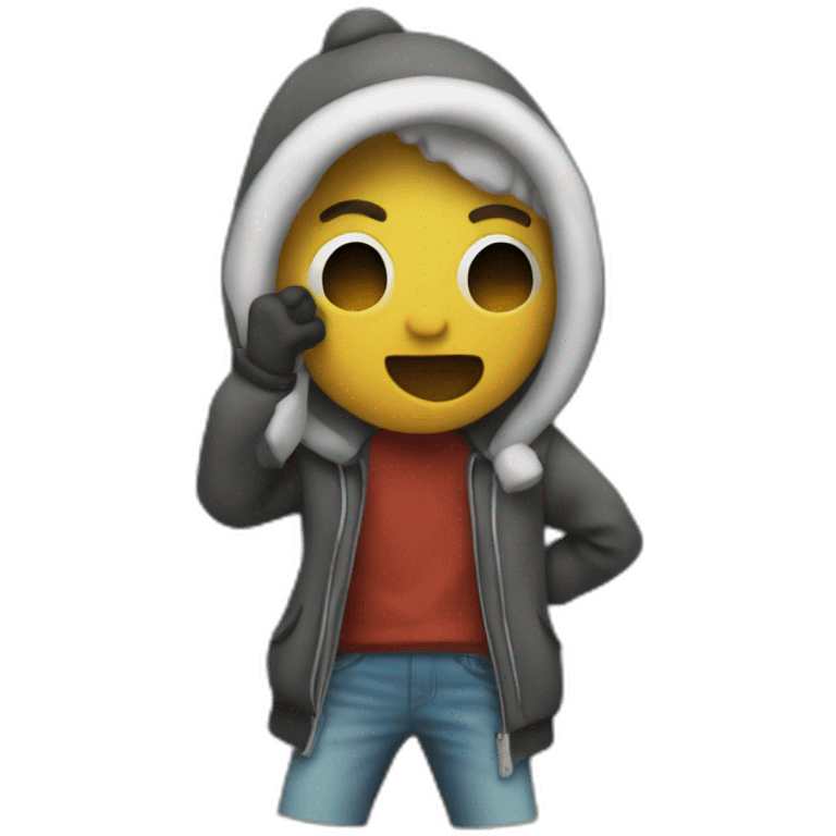 Personne qui dab emoji