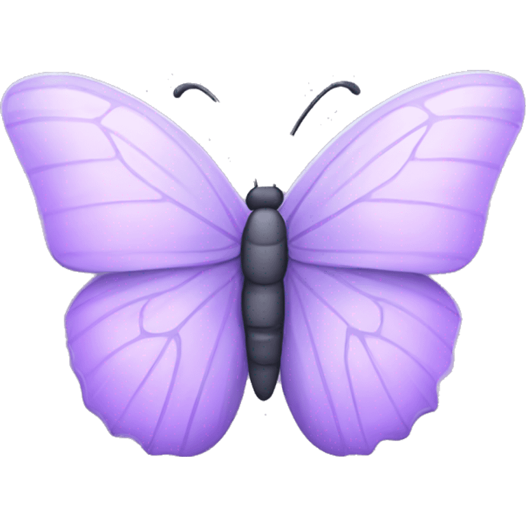 Light purple butterfly emoji