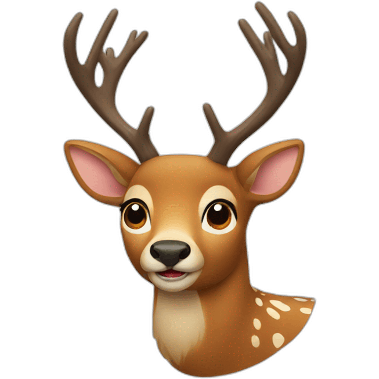 Deer emoji