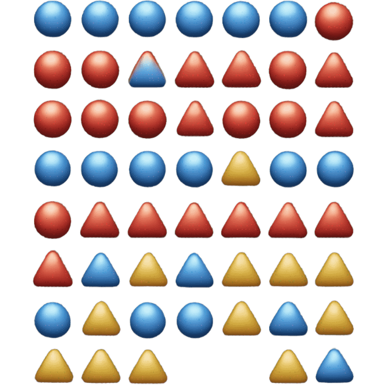 16 balls in a triangle emoji