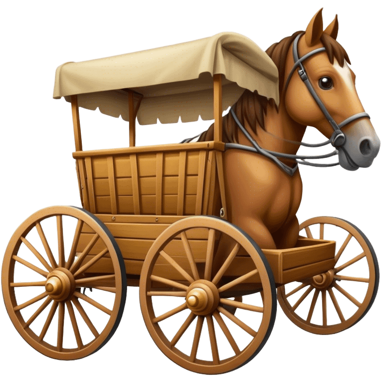 horse cart emoji