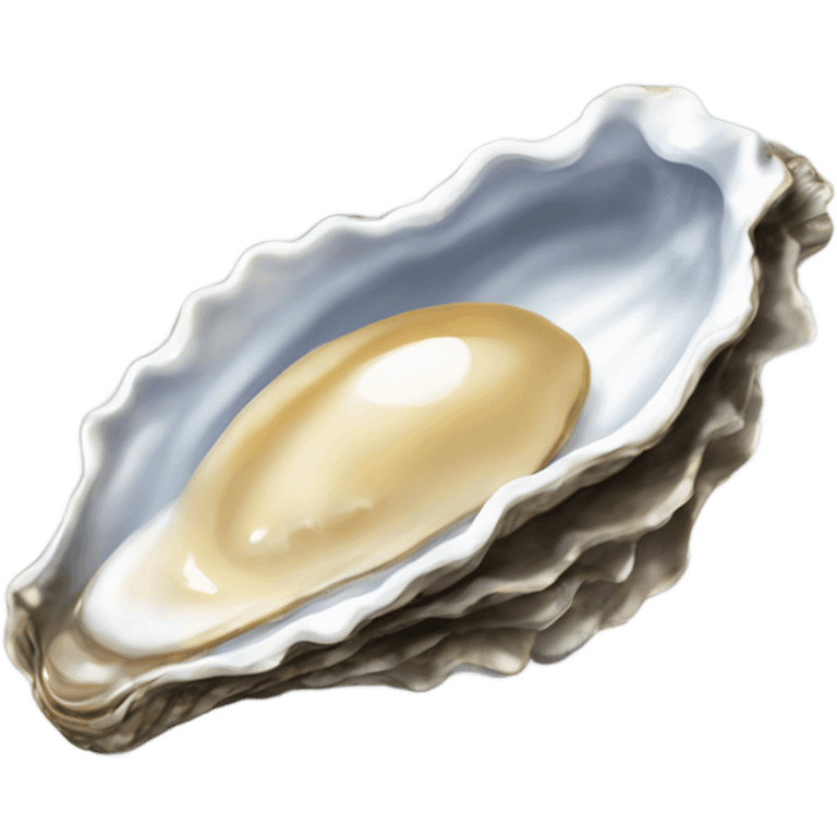 Wet oyster  emoji