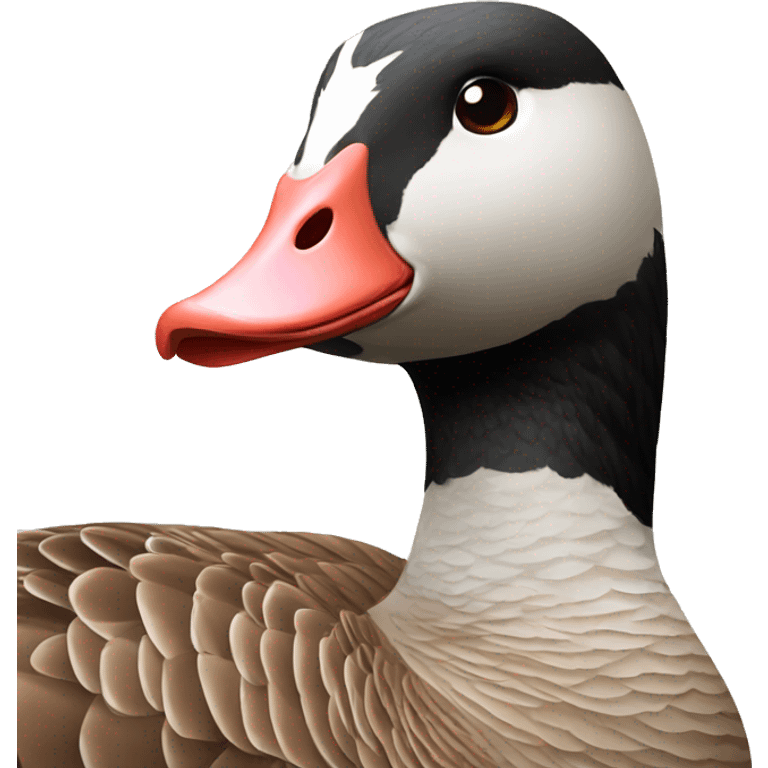 An brown goose emoji