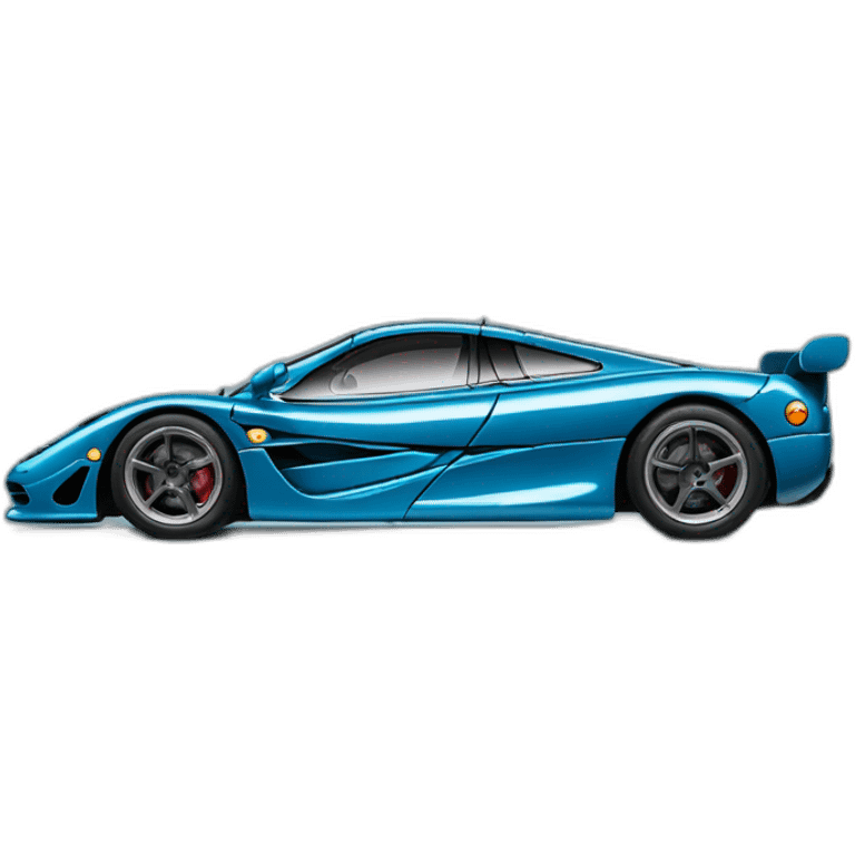 Petrol-blue McLaren F1 LM emoji