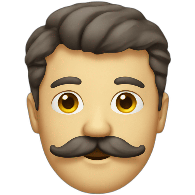 Moustache emoji