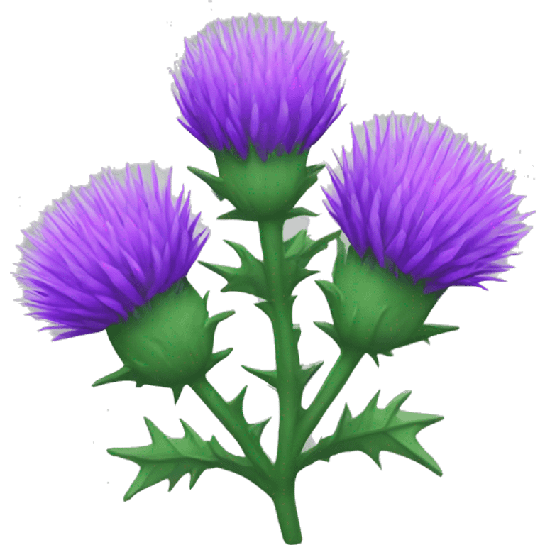 Emoji thistle emoji