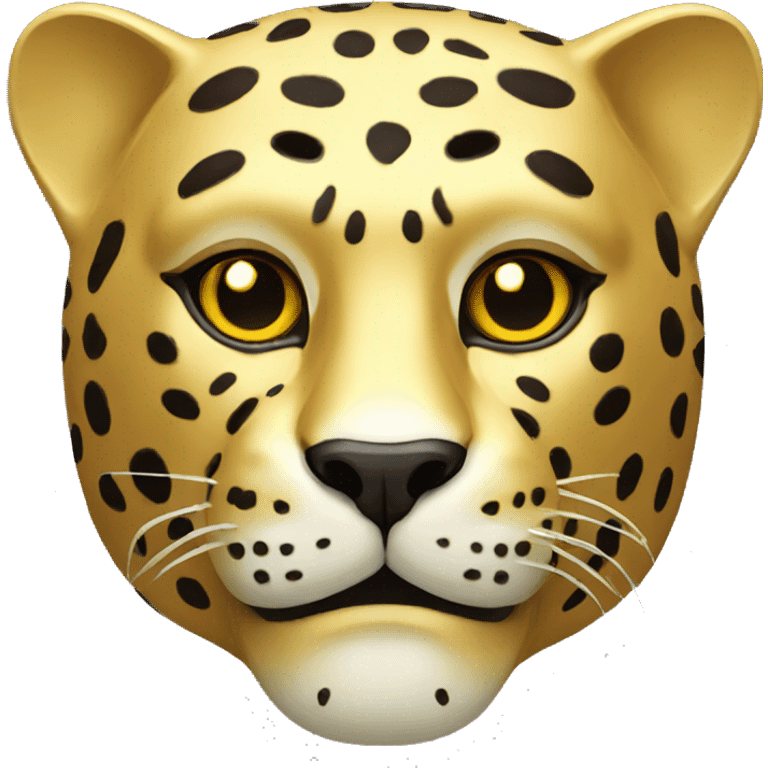 Golden Jaguar Mask emoji