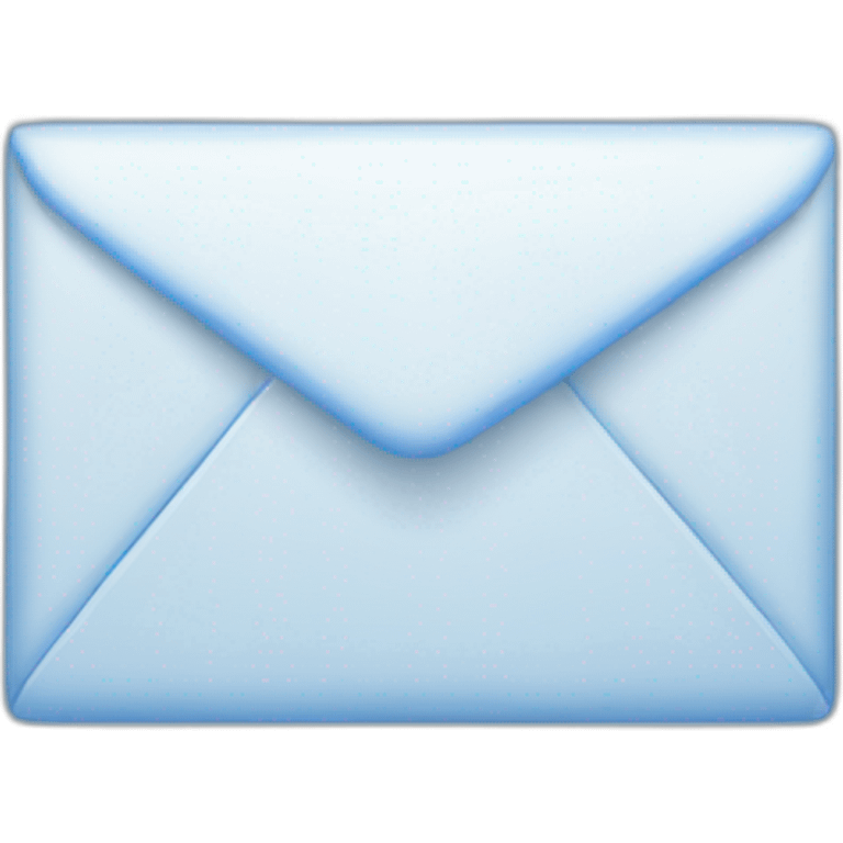 blue email emoji