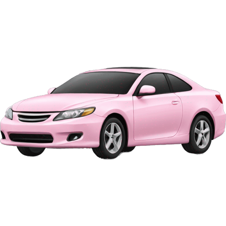 light pink car emoji