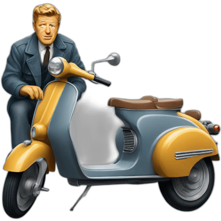 jean gabin en scooter emoji