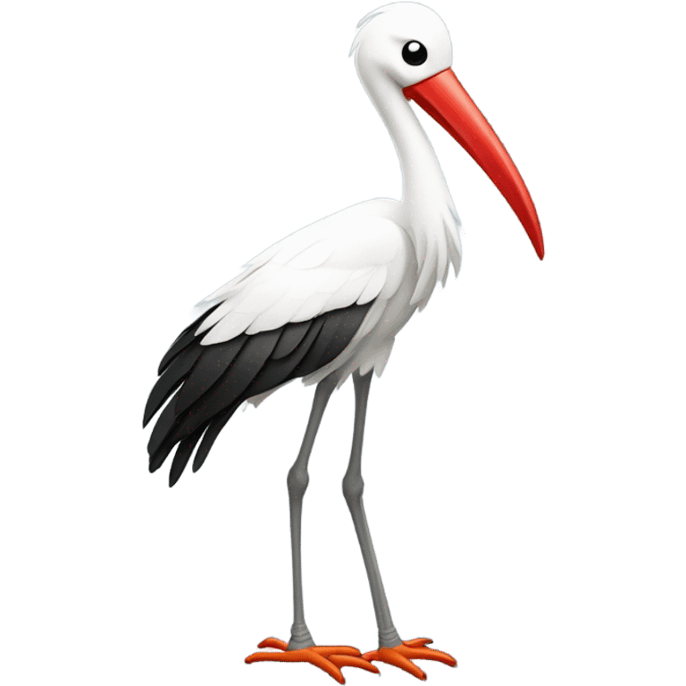 Stork emoji