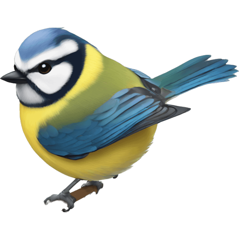 Blue tit emoji