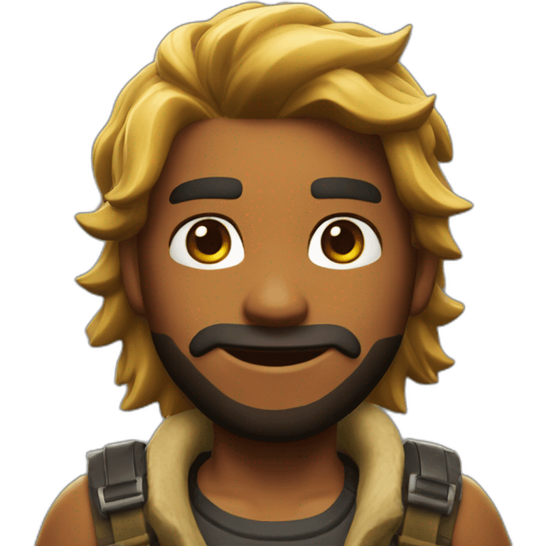 Jonesy Fortnite But Black emoji