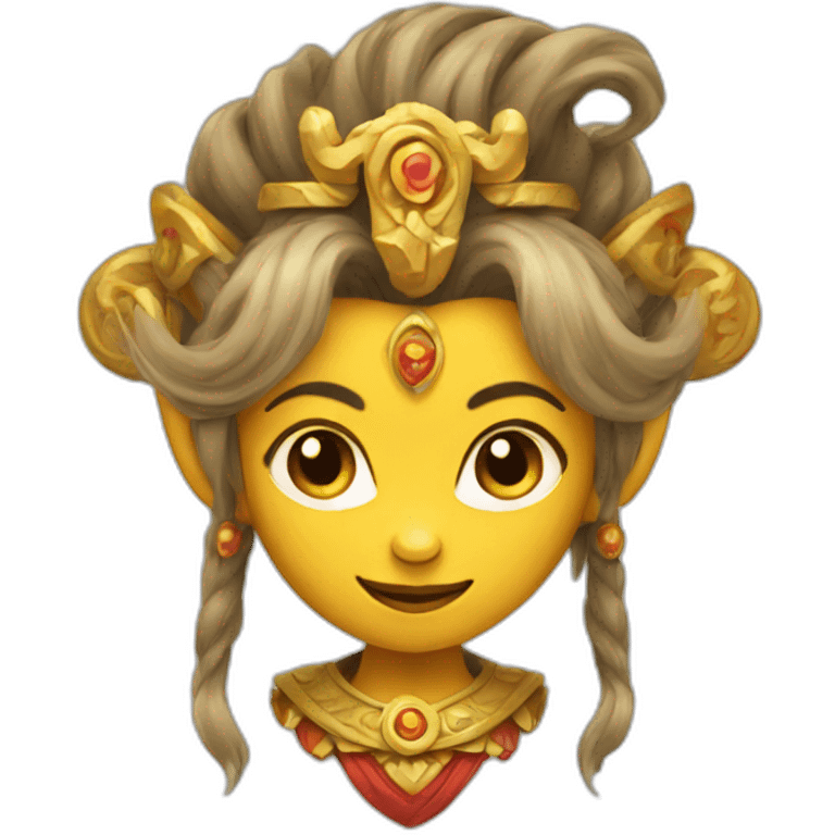 female MONKEY KING emoji